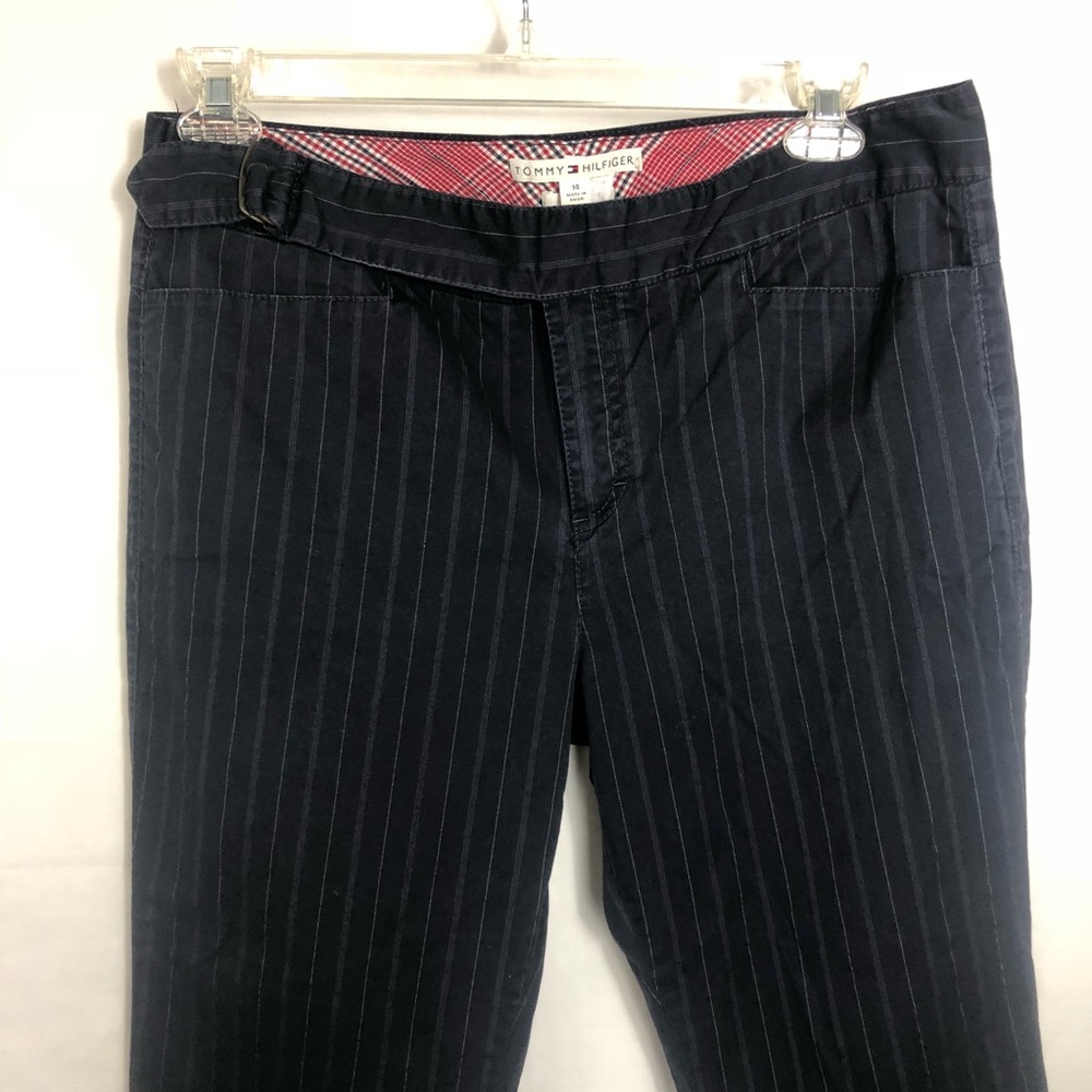 Tommy Hilfiger bootcut belted pants